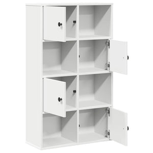 Weißes Bücherregal 60x24x101,5 cm
