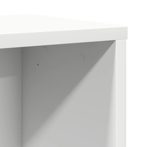 Weißes Bücherregal 60x24x101,5 cm