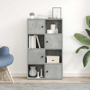 Bücherregal Betongrau 60x101,5 cm
