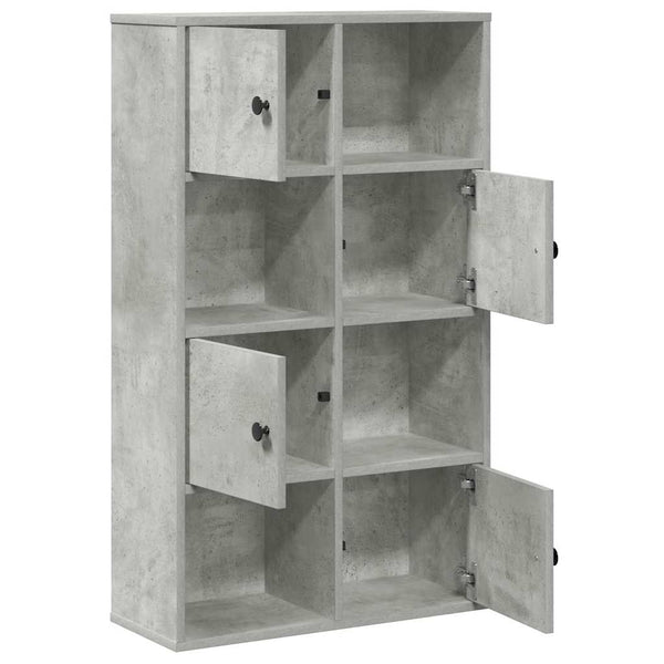 Bücherregal Betongrau 60x101,5 cm