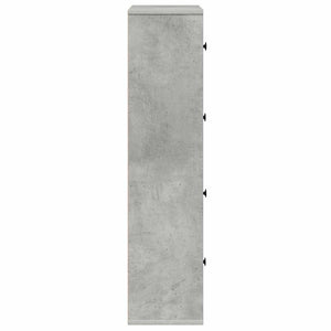 Bücherregal Betongrau 60x101,5 cm