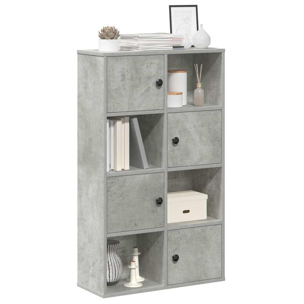 Bücherregal Betongrau 60x101,5 cm