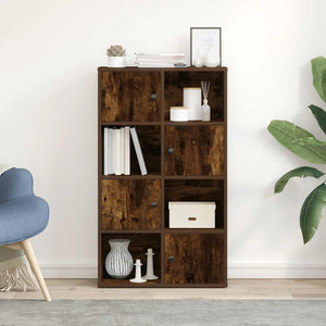 Bücherregal Räuchereiche 60x24x101,5 cm