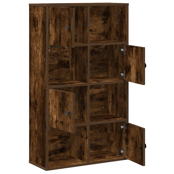 Bücherregal Räuchereiche 60x24x101,5 cm