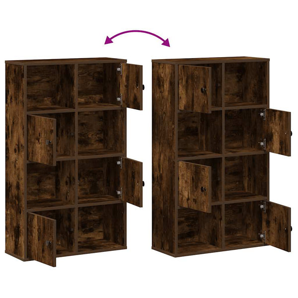 Bücherregal Räuchereiche 60x24x101,5 cm