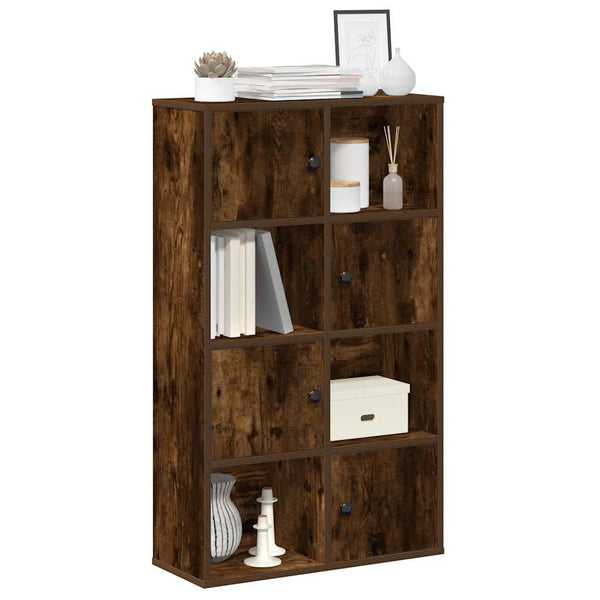 Bücherregal Räuchereiche 60x24x101,5 cm