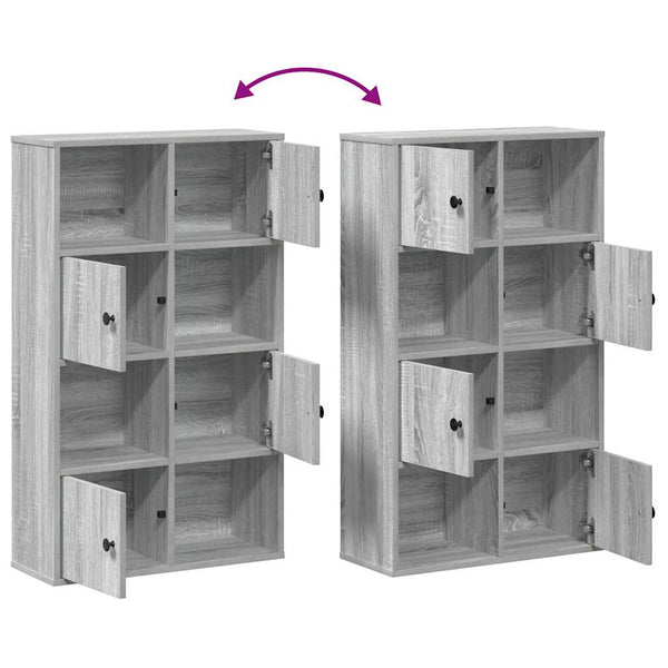 Bücherregal Grau Sonoma 60x101,5 cm