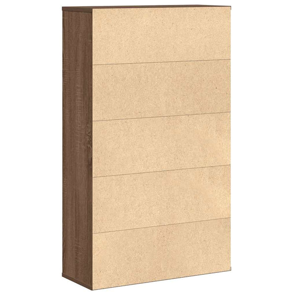 Bücherregal Braun Eichenoptik 60x101,5 cm