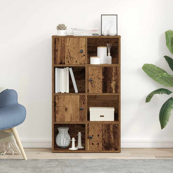 Bücherregal Altholz-Optik, 60 cm