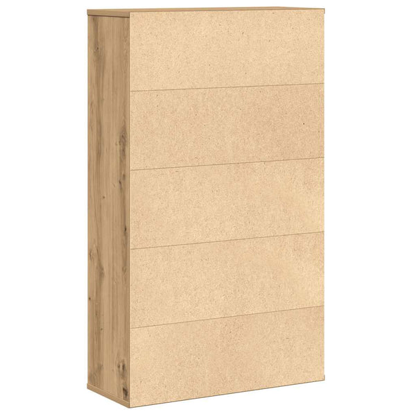Bücherregal Artisan Eiche 60x24x101,5 cm