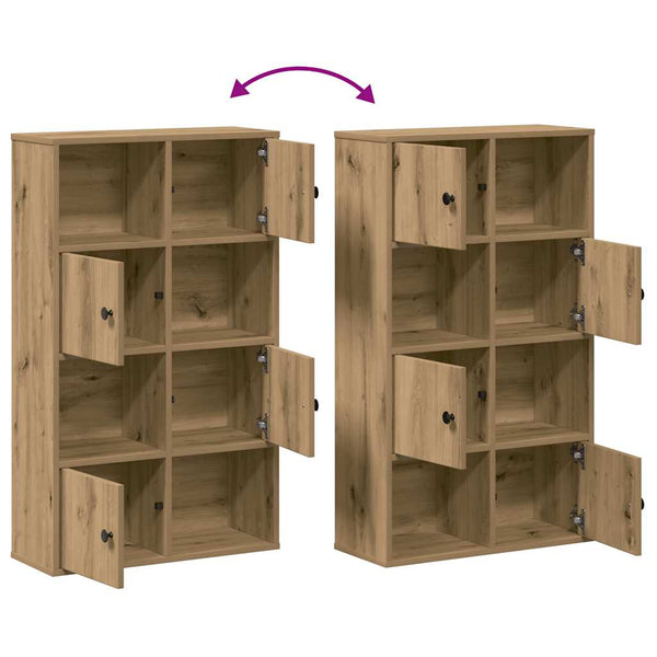 Bücherregal Artisan Eiche 60x24x101,5 cm