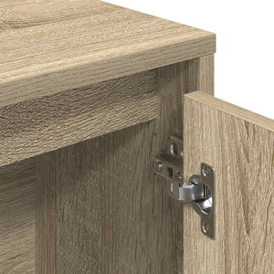 vidaXL Bibliothèque Chêne Sonoma 89x24x101,5 cm Bois d'ingénierie