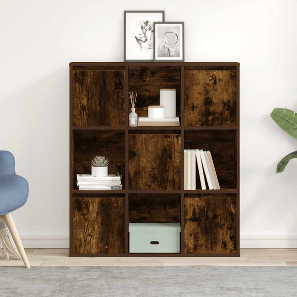 Bücherregal Räuchereiche 89x101,5 cm