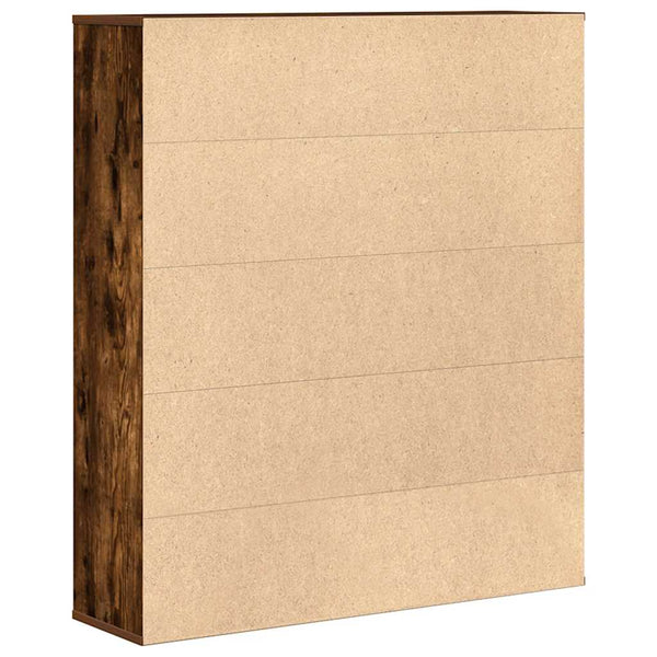 Bücherregal Räuchereiche 89x101,5 cm