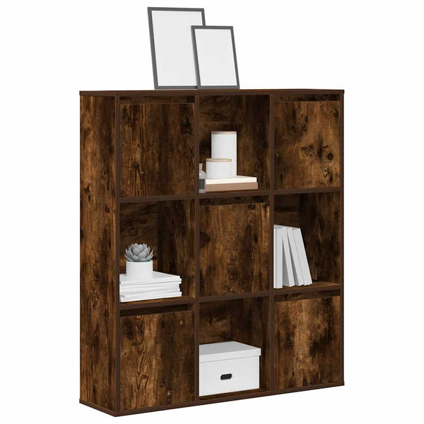 Bücherregal Räuchereiche 89x101,5 cm