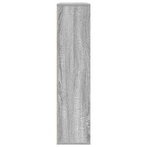 Bücherregal Grau Sonoma 89x24x101,5 cm
