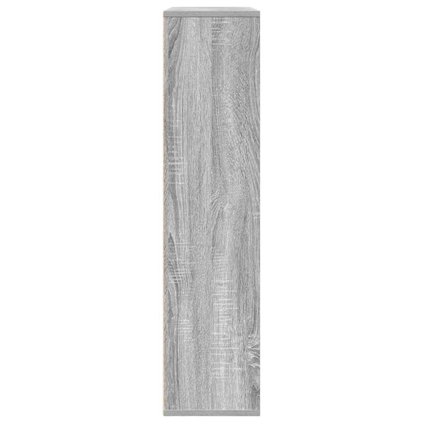 Bücherregal Grau Sonoma 89x24x101,5 cm