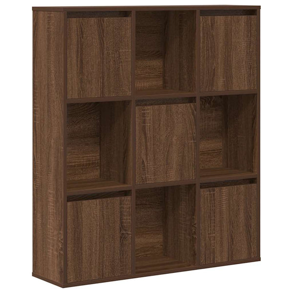 Bücherregal Braun Eichen-Optik