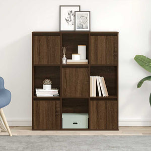 Bücherregal Braun Eichen-Optik
