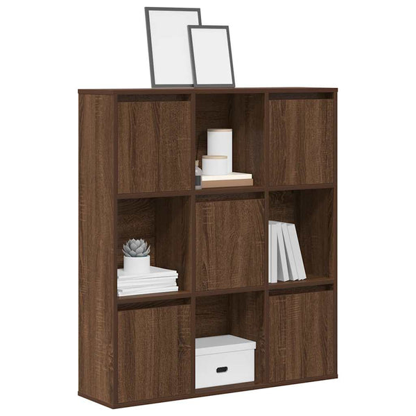 Bücherregal Braun Eichen-Optik