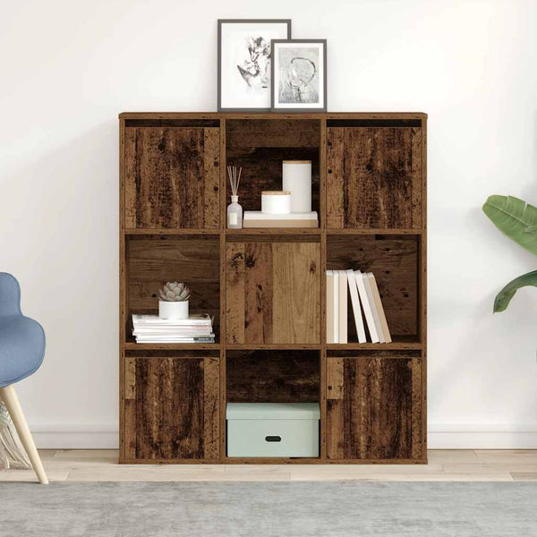 Bücherregal Altholz-Optik, 89 cm