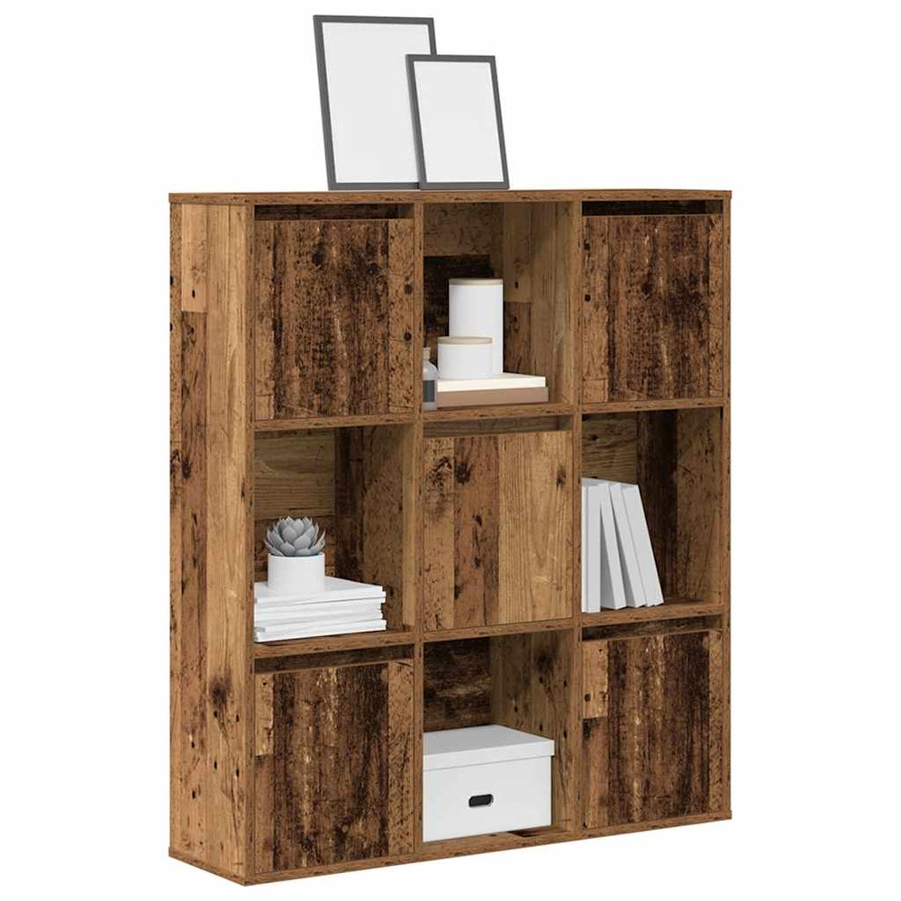 Bücherregal Altholz-Optik, 89 cm