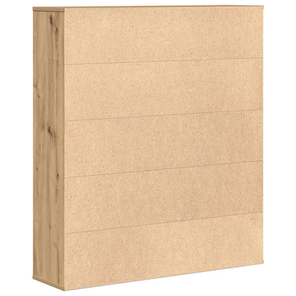 Bücherregal Artisan Eiche 89x24x101,5 cm