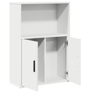 Weißes Bücherregal 60x24x85 cm