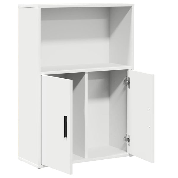 Weißes Bücherregal 60x24x85 cm