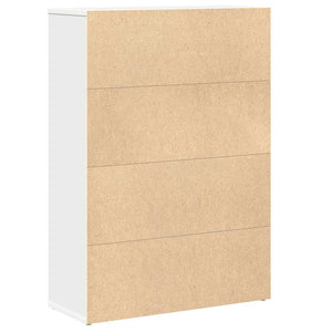 Weißes Bücherregal 60x24x85 cm
