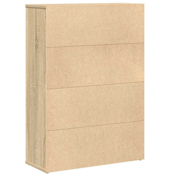 Bücherregal Sonoma Eiche 60x24x85 cm