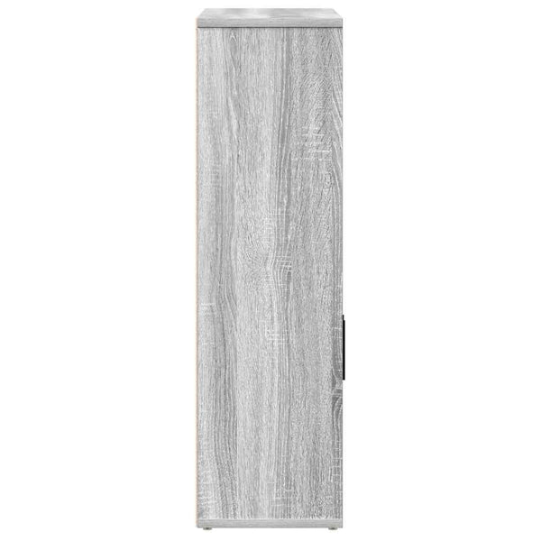 Bücherregal Grau Sonoma 60x85 cm