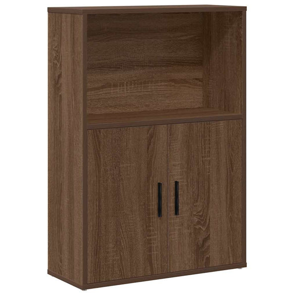 Bücherregal Braun Eichenoptik 60x85 cm