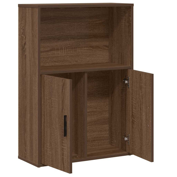 Bücherregal Braun Eichenoptik 60x85 cm
