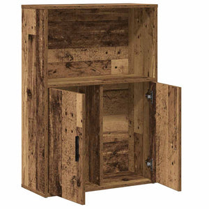 Bücherregal Altholz-Optik 60x85 cm