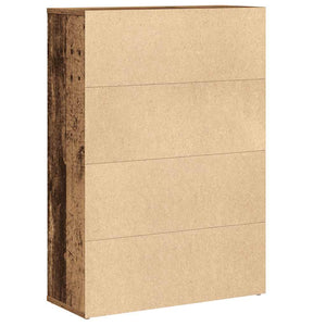 Bücherregal Altholz-Optik 60x85 cm