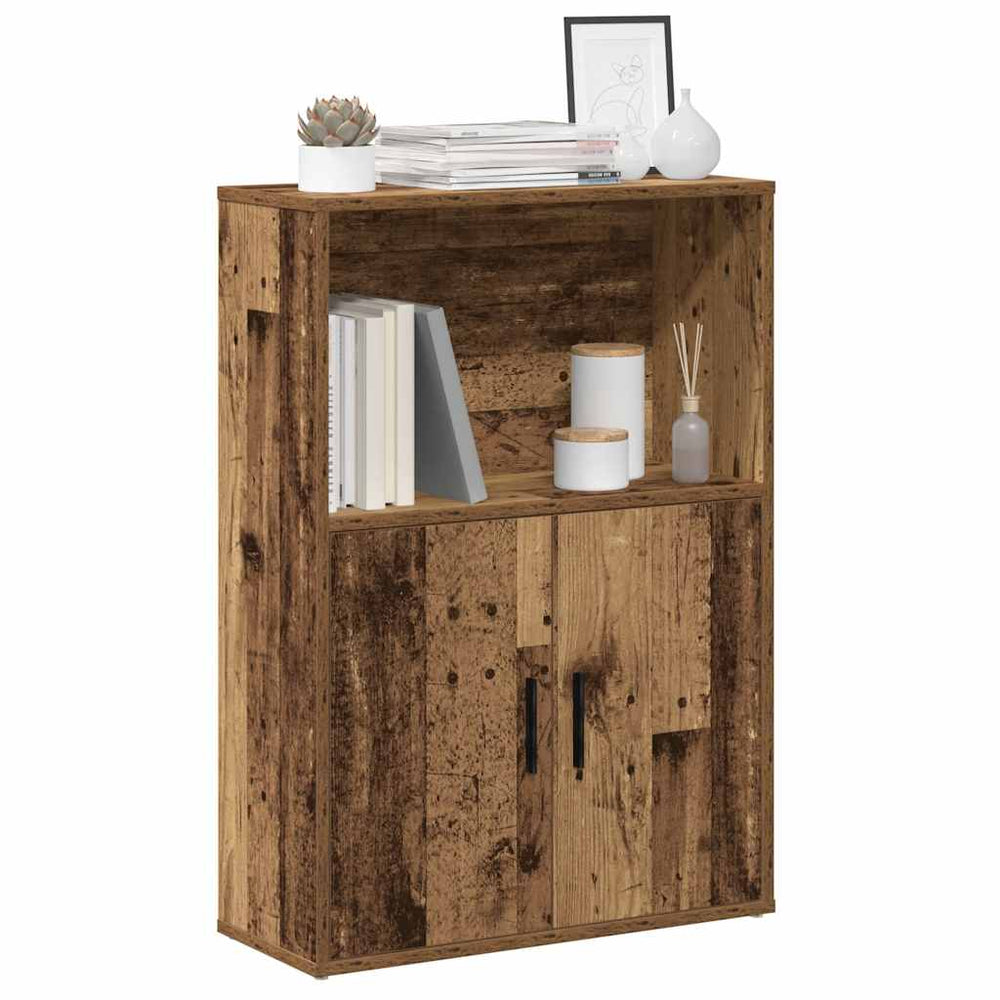 Bücherregal Altholz-Optik 60x85 cm