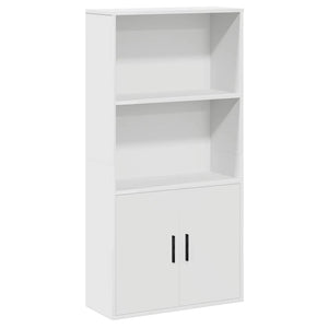 vidaXL Bibliothèque blanc 60x24x120 cm en bois d'ingénierie