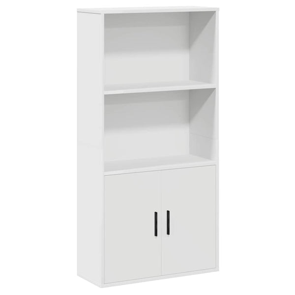 vidaXL Bibliothèque blanc 60x24x120 cm en bois d'ingénierie