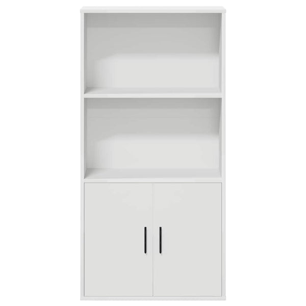 vidaXL Bibliothèque blanc 60x24x120 cm en bois d'ingénierie