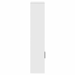vidaXL Bibliothèque blanc 60x24x120 cm en bois d'ingénierie