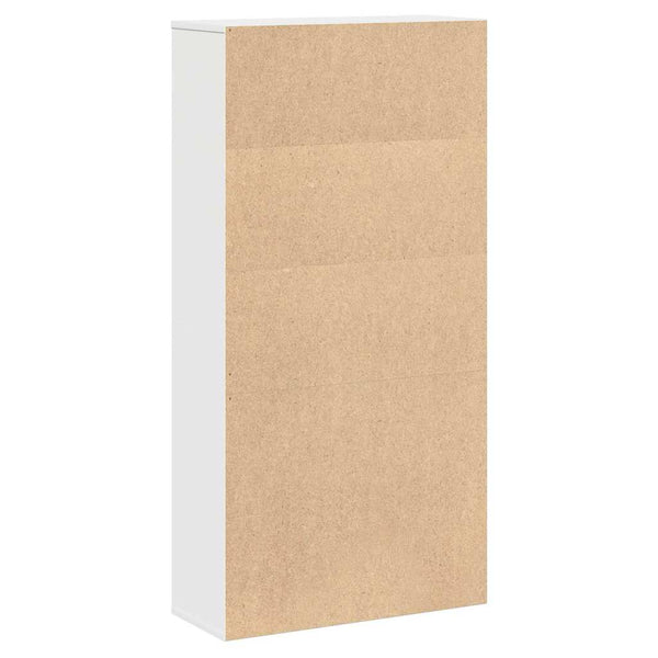 vidaXL Bibliothèque blanc 60x24x120 cm en bois d'ingénierie