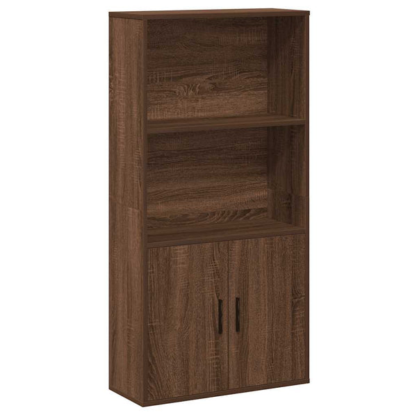 Bücherregal Braun Eichenoptik 60x120 cm