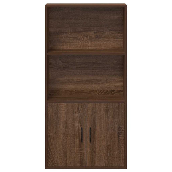 Bücherregal Braun Eichenoptik 60x120 cm