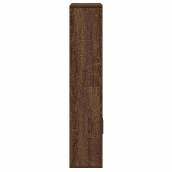 Bücherregal Braun Eichenoptik 60x120 cm