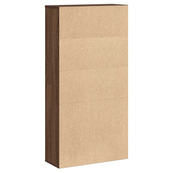 Bücherregal Braun Eichenoptik 60x120 cm