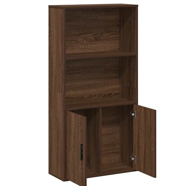 Bücherregal Braun Eichenoptik 60x120 cm