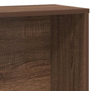 Bücherregal Braun Eichenoptik 60x120 cm