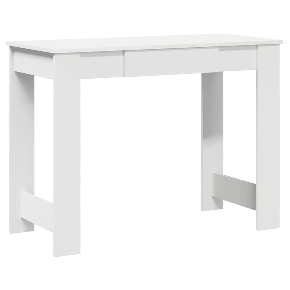 Schreibtisch Weiß 100x45 cm
