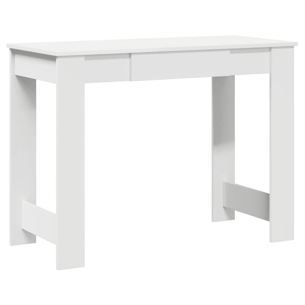 Schreibtisch Weiß 100x45 cm